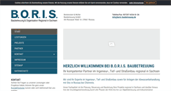 Desktop Screenshot of boris-baubetreuung.de
